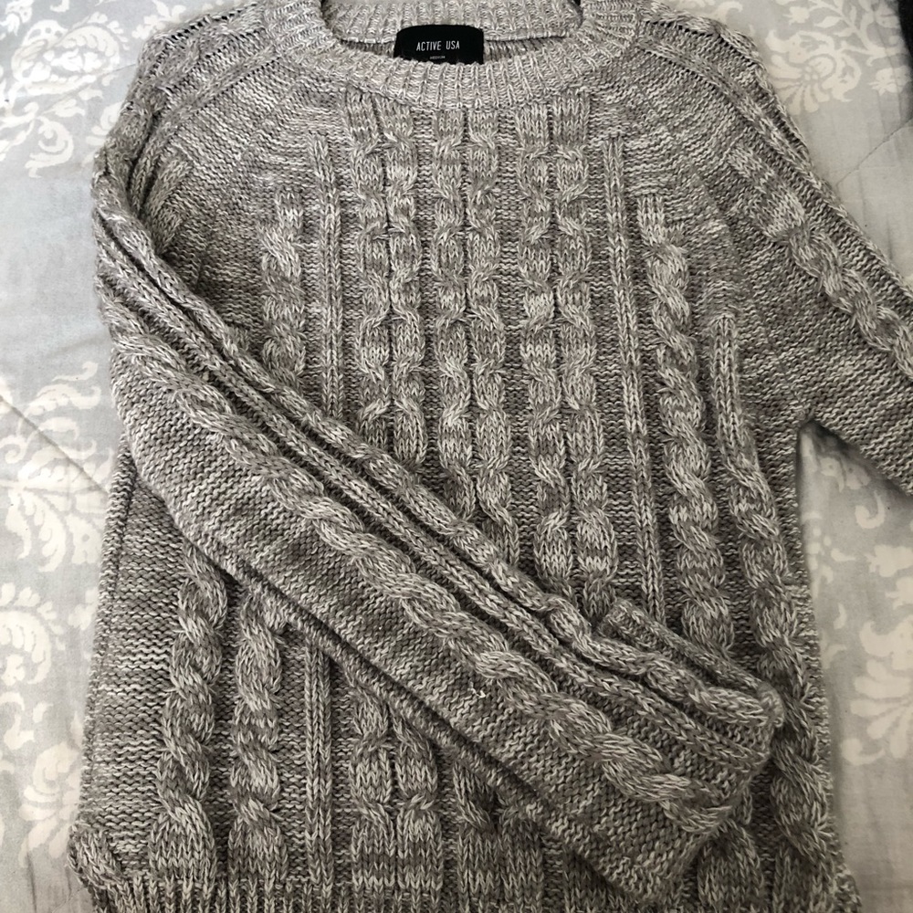 Knit sweater
